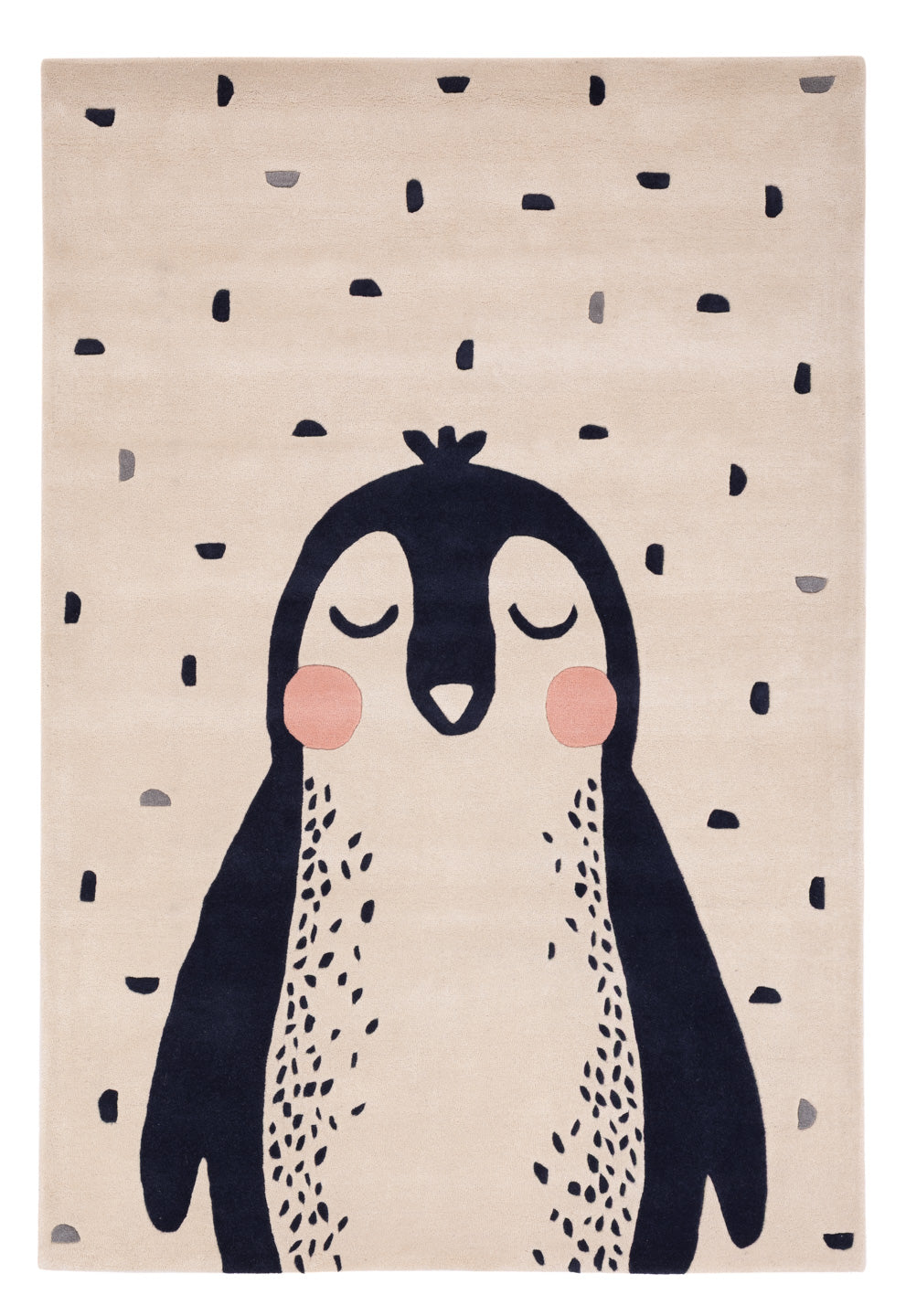 Alfombra para niños Pinguin Antarktika - Alfombra de lana