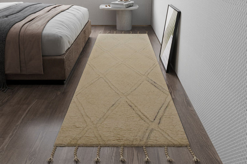 Alfombra de lana - Sahara Whisper - alfombra de pasillo