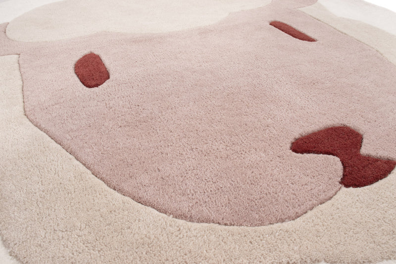 Oveja Alfombra Infantil Redondo