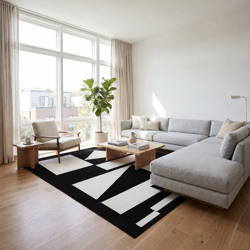 Alfombra de diseño Nordic Clarity - Designerteppich