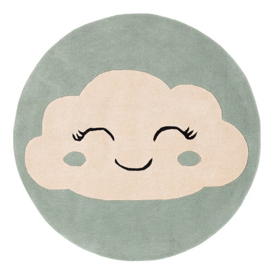 Nube Alfombra Infantil Redondo