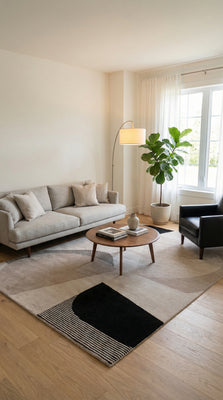 Alfombra de lana - CityDream - rectángulo