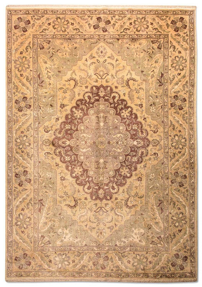 Alfombra Ziegler - 296 x 204 cm - verde claro