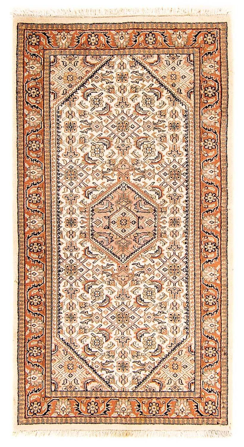 Alfombra oriental - Bidjar - Indus - 140 x 70 cm - beige