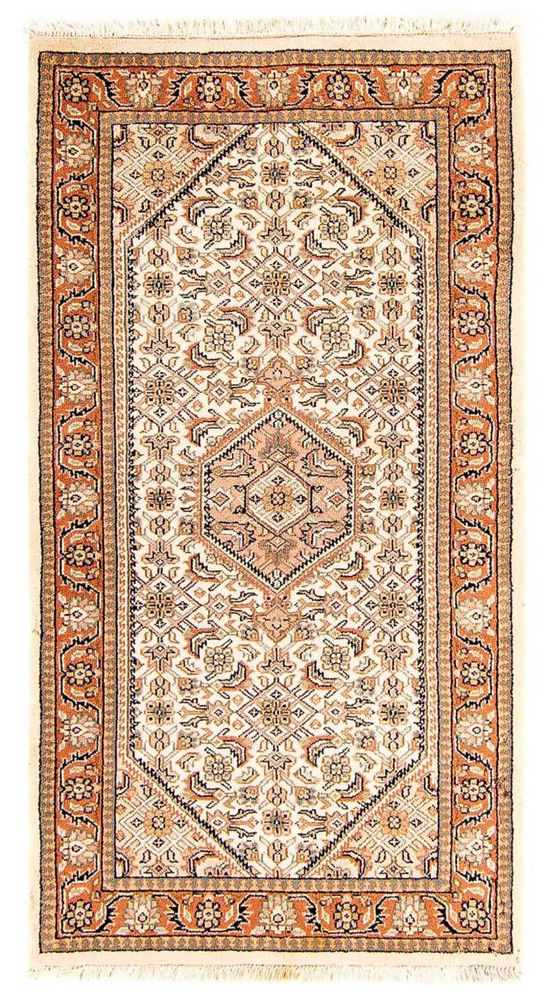 Alfombra oriental - Bidjar - Indus - 140 x 70 cm - beige