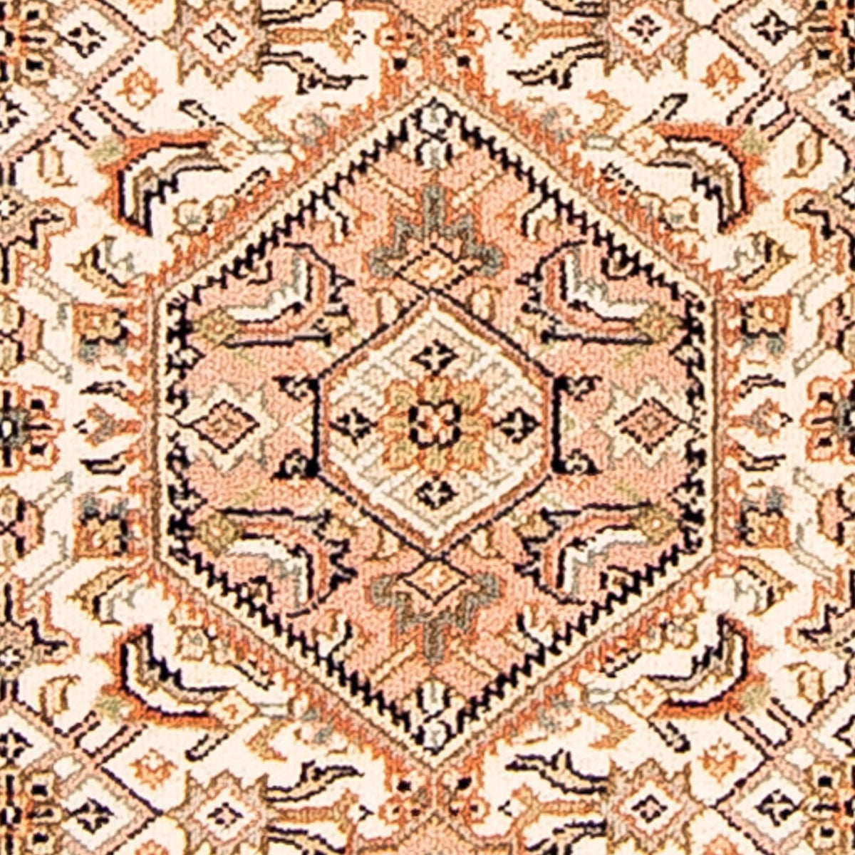 Alfombra oriental - Bidjar - Indus - 140 x 70 cm - beige