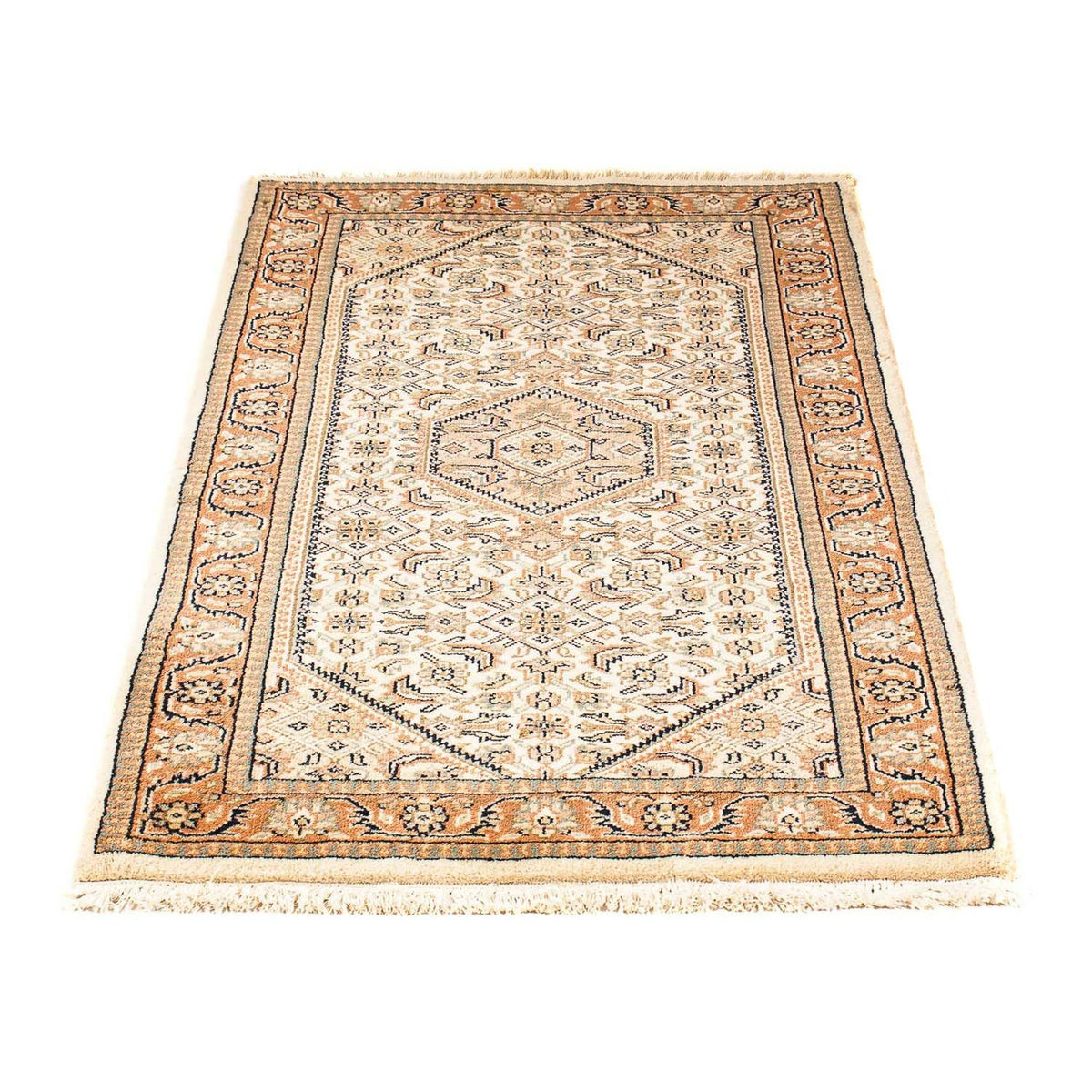 Alfombra oriental - Bidjar - Indus - 140 x 70 cm - beige