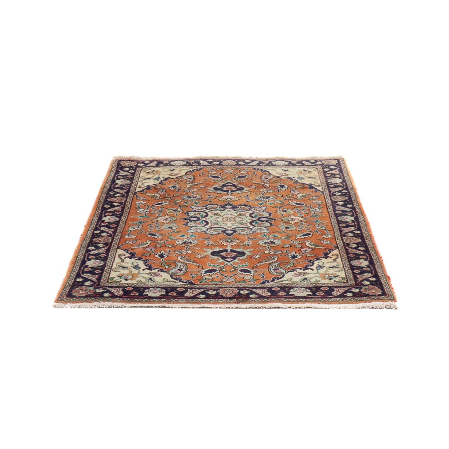 Alfombra persa - Nómada - 135 x 102 cm - terracota