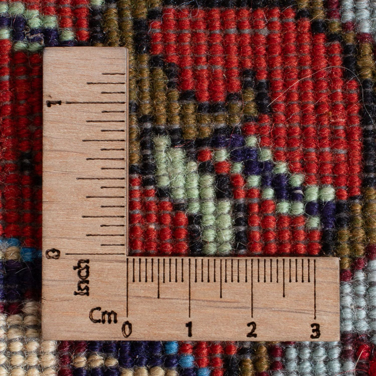 Alfombra persa - Nómada - 135 x 102 cm - terracota