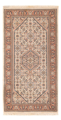 Alfombra oriental - Bidjar - Indus - 140 x 70 cm - beige oscuro