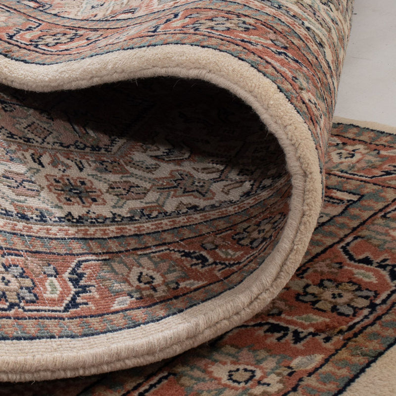 Alfombra oriental - Bidjar - Indus - 140 x 70 cm - beige oscuro