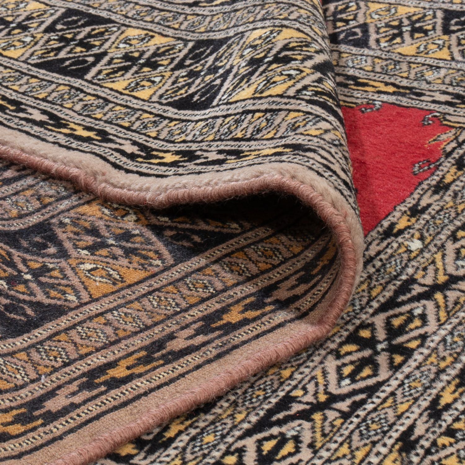 Alfombra Pakistani - 124 x 82 cm - rojo