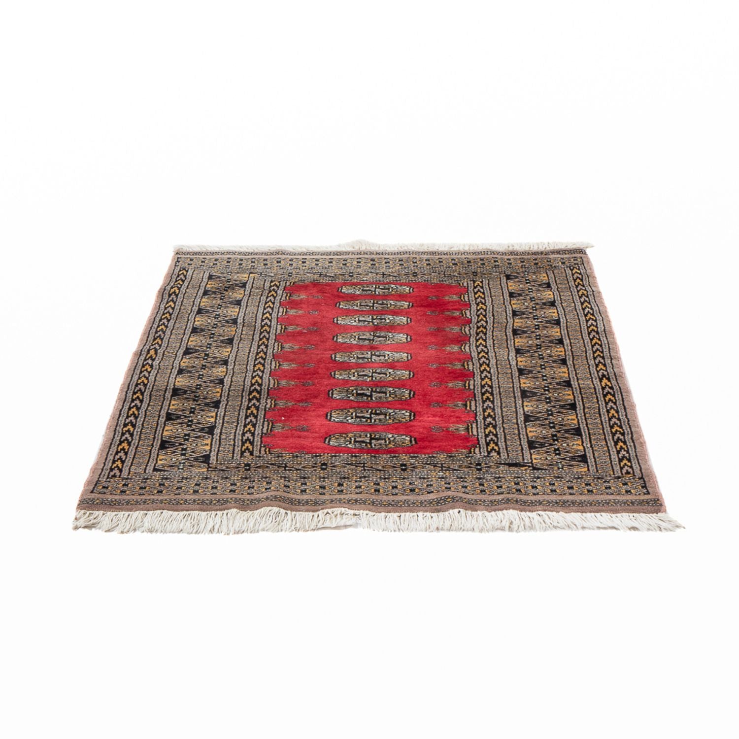 Alfombra Pakistani - 124 x 82 cm - rojo