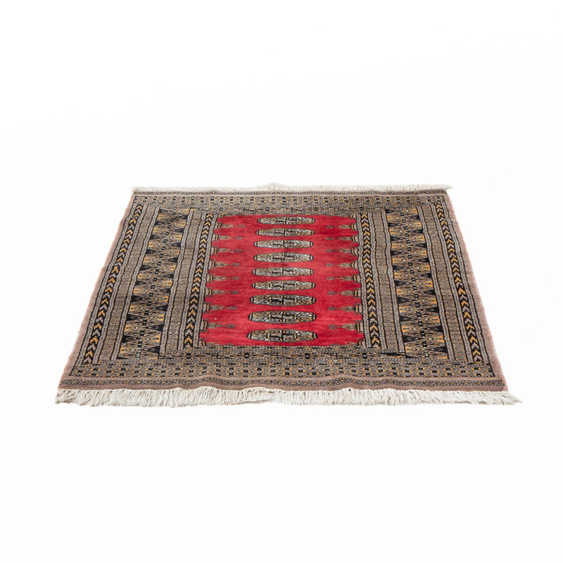 Alfombra Pakistani - 124 x 82 cm - rojo
