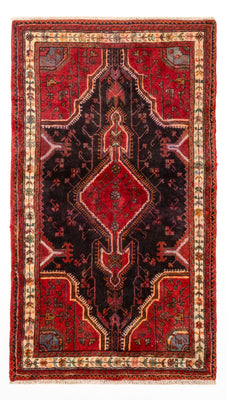 Alfombra de pasillo Alfombra persa - Nómada - 197 x 77 cm - rojo oscuro
