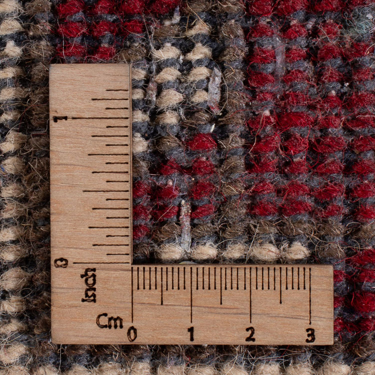 Alfombra oriental - 160 x 90 cm - rojo oscuro