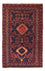 Alfombra Belutsch - 120 x 60 cm - rojo burdeos