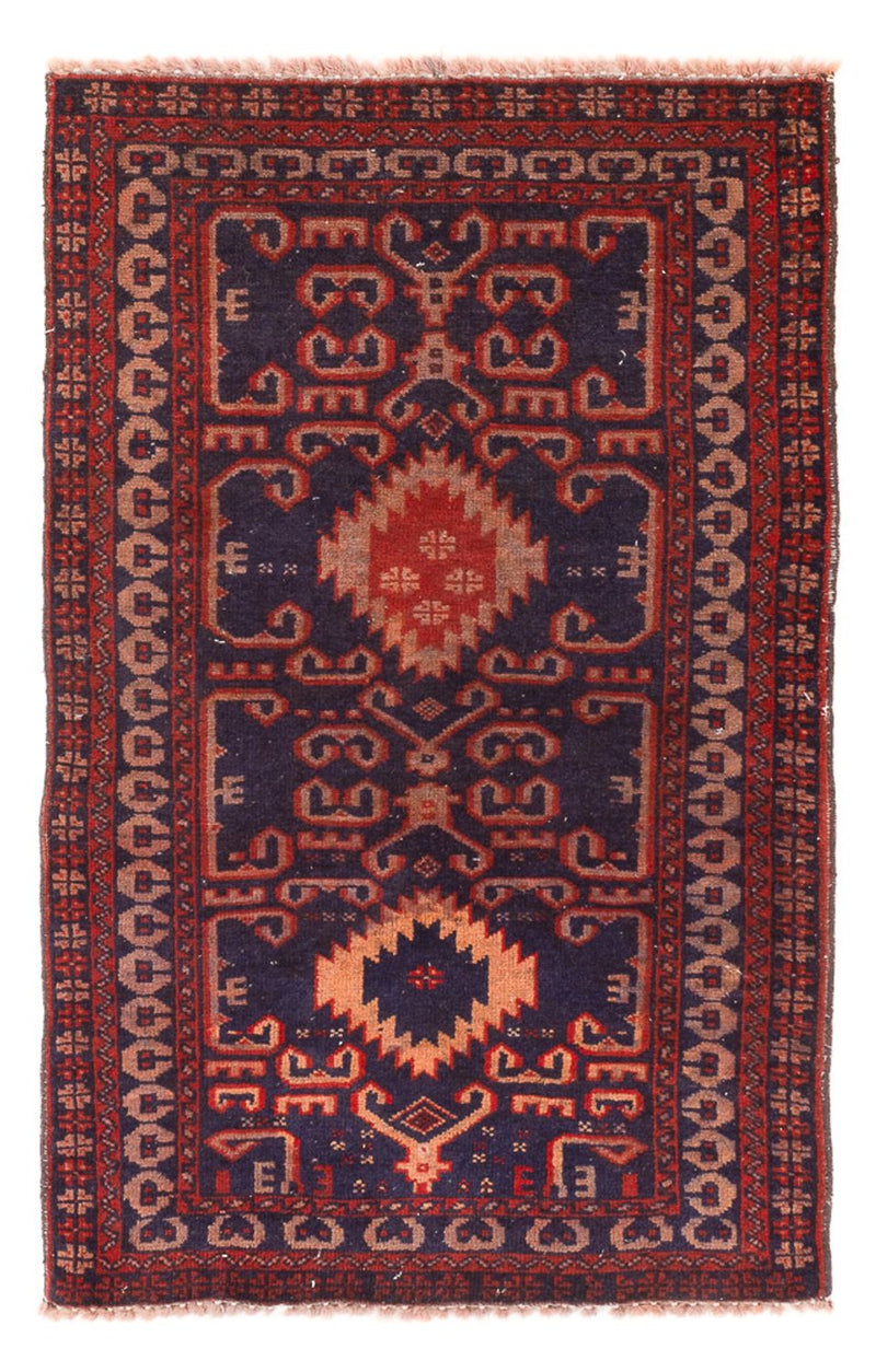 Alfombra Belutsch - 120 x 60 cm - rojo burdeos