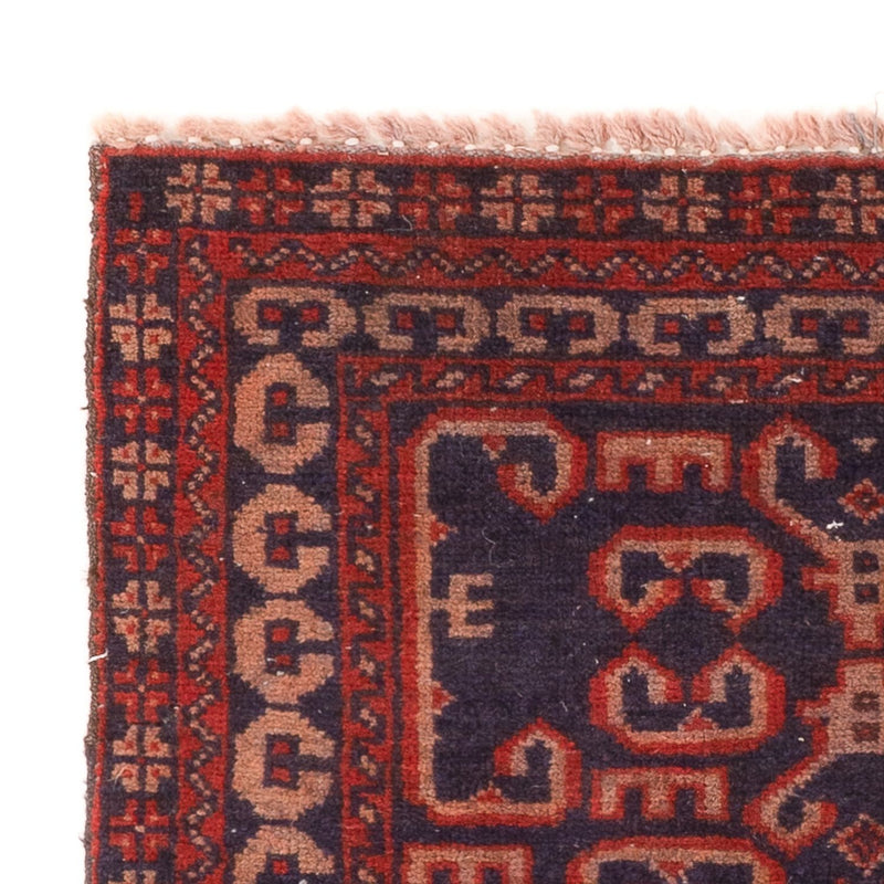 Alfombra Belutsch - 120 x 60 cm - rojo burdeos