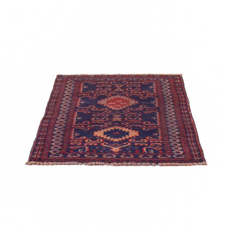Alfombra Belutsch - 120 x 60 cm - rojo burdeos