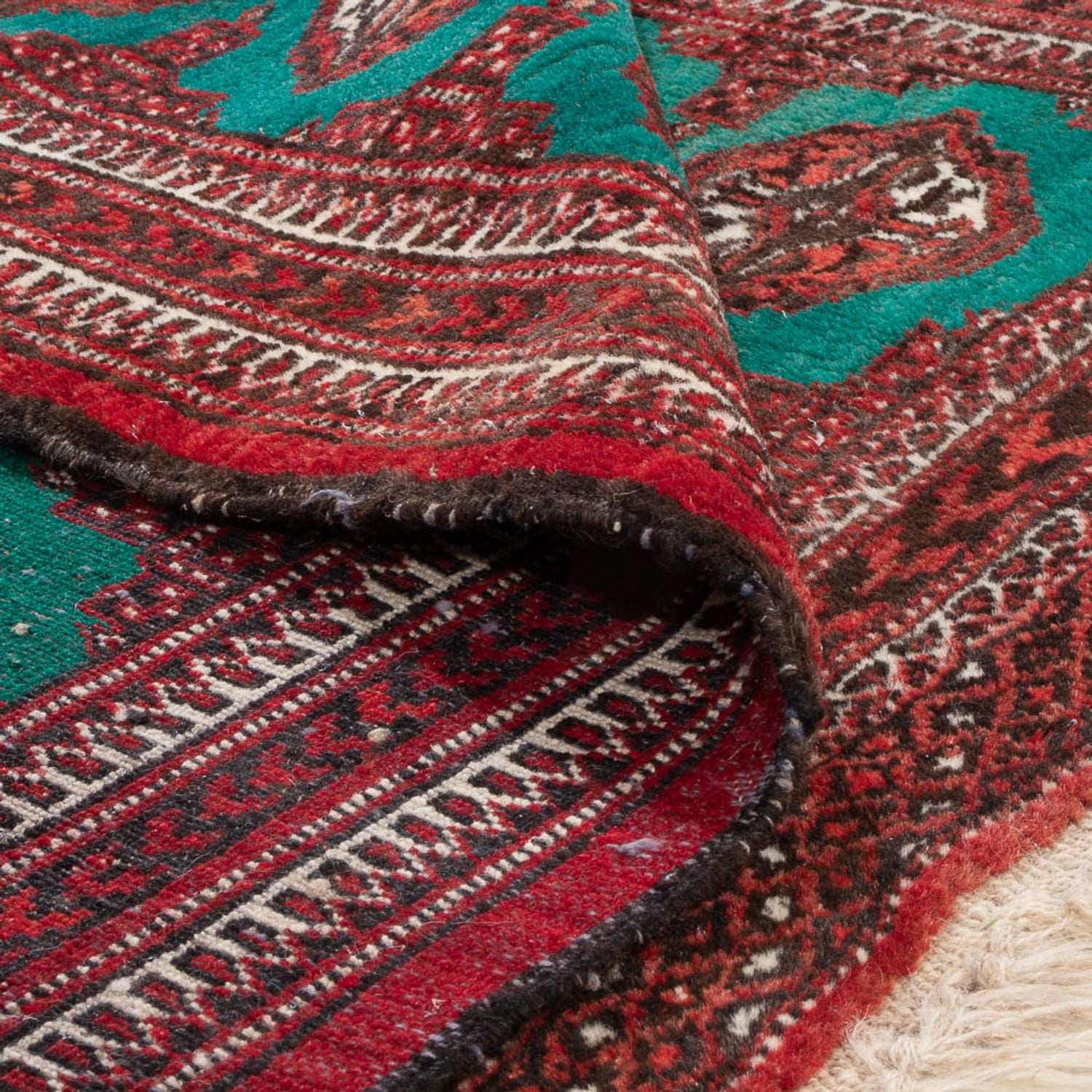 Alfombra Turkaman - 117 x 95 cm - multicolor