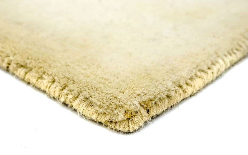 Alfombra de lana - 148 x 80 cm - beige