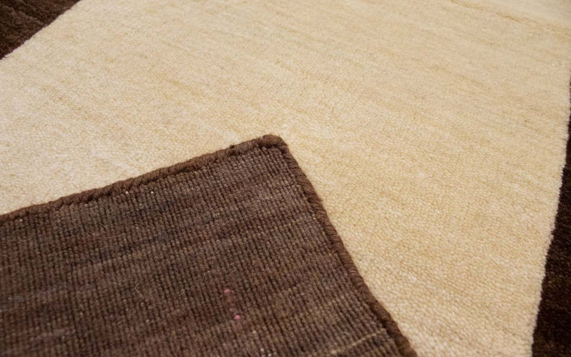Alfombra de lana - 110 x 60 cm - beige